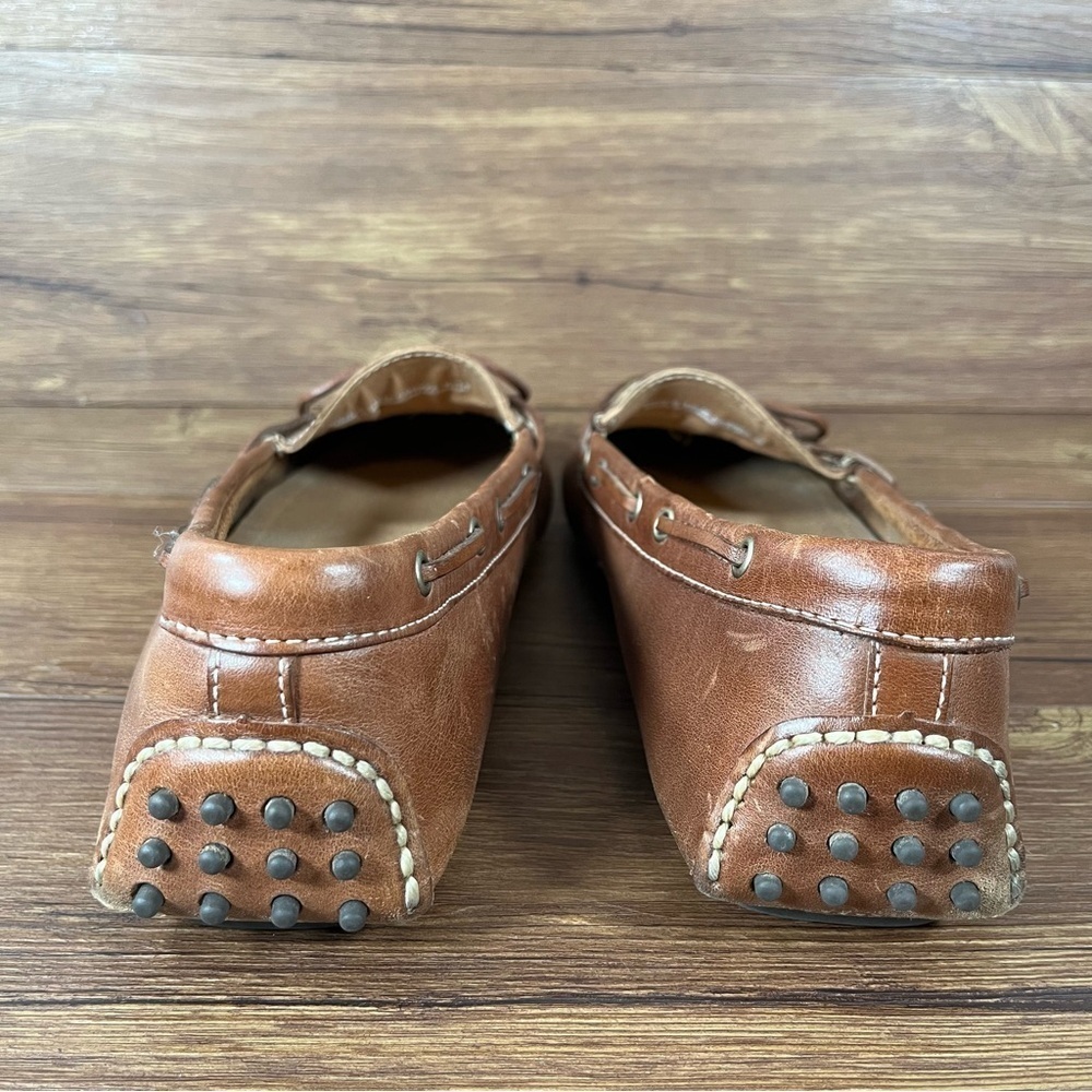 Cole Haan Gunnison Brown Leather Slip-On Driving Mocs Loafers Men’s‎ Size 11.5 - Picture 3 of 8